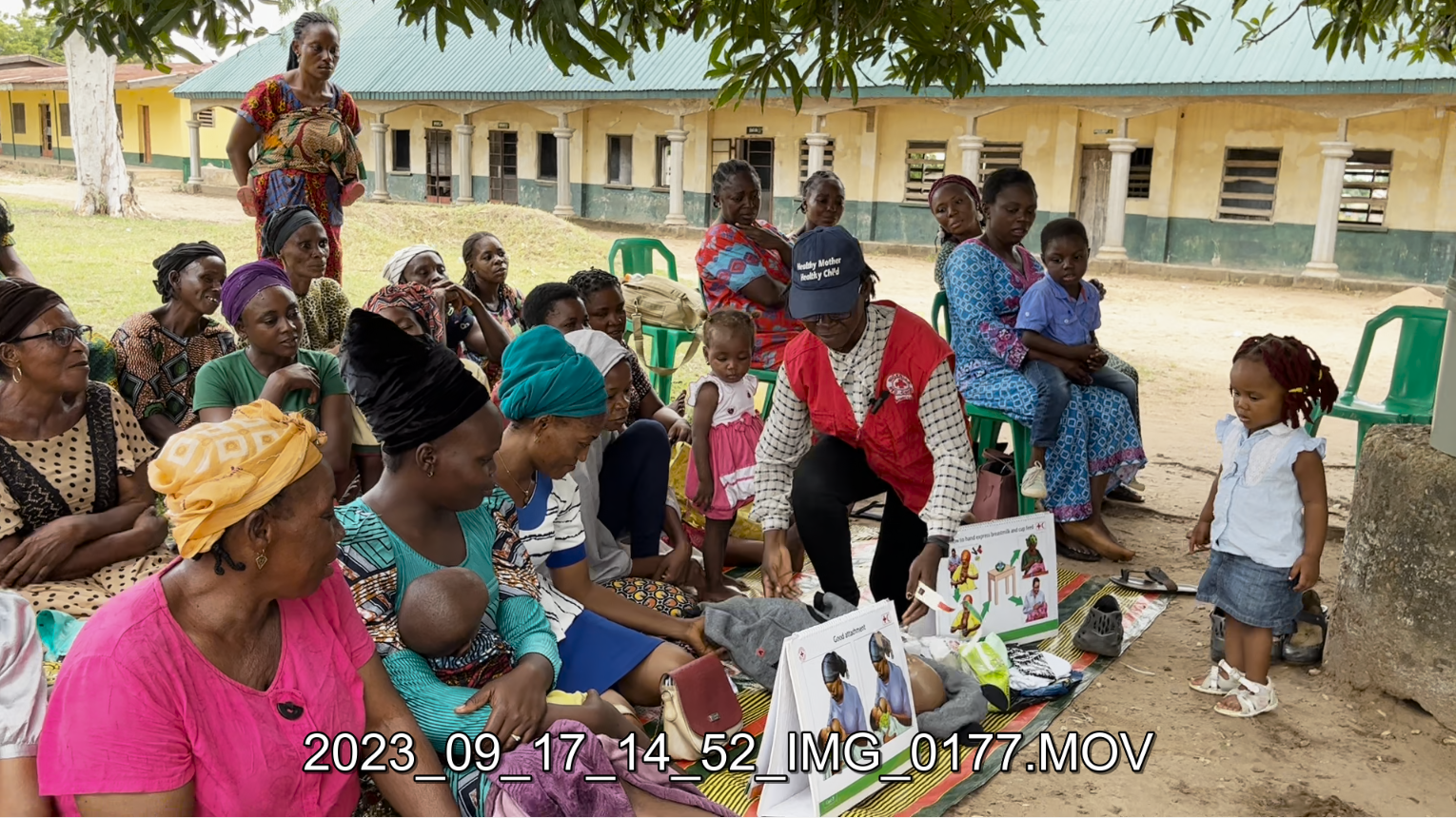 Engagement with mothers club members in North Bank, Makurdi.